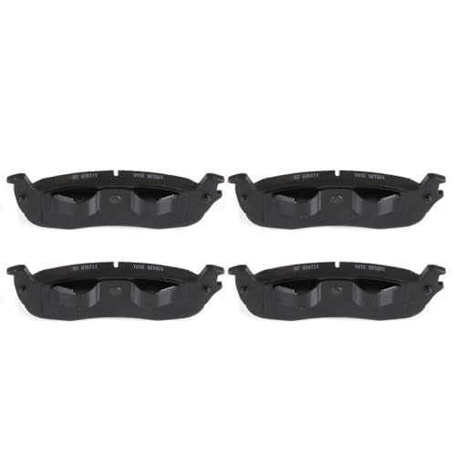 ECCPP D879-7584 4pcs Rear Semi Metallic Disc Brake Pad Set - Fit For Ford Expedition 1997-2002, F-150 1999-2003, F-250 1998-1999 - style: D879 [4pcs]