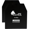 WOLF TACTICAL Weight Vest Plates - 5.75/8.75/14.5/19.75LB Pairs - WODs, Strength Training, Running, Heavy Workouts - color: 14.5LB Plates