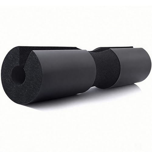 leikefitness Squat Pad - Foam Barbell Pad for Squats Cushion, Lunges & Bar Padding for Hip Thrusts - Standard Weight Bar Pad - Provides Cushion to Neck and Shoulders While Training