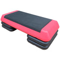 Adjustable Aerobic Stepper Platform for Home Fitness Workouts, Low-Impact Cardio Exercise Step with Non-Slip Surface
