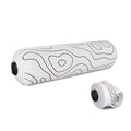 Inflatable Travel Foam Roller for Muscle Recovery and Mobility (Topo Gray, 15") - color: Topo Gray