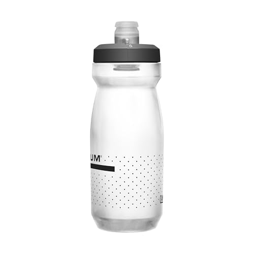 CamelBak Podium Bike Squeeze Water Bottle, High‑Flow Easy‑Squeeze Design for Cycling Performance, 21oz, Carbon - color: Carbon