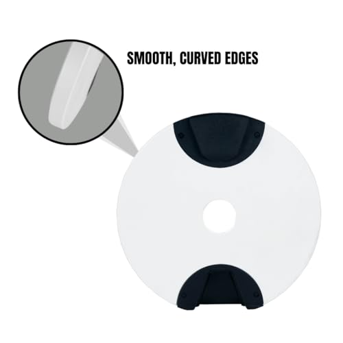 Adjustable Dumbbell (Single) 5-40/80lb, 5lb Increments, for Home Gym Fitness - Upto 20 weight settings - color: WHITE - 80LB