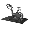 Fitvids Treadmill Mat 1/4" Thick Non-Slip Gym Mats Floor Protection Pad Compatible for Treadmills,Elliptical,Exercise Bikes,Stationary Cycles and Accessories - size: 60"Lx30"W