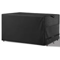Patio Coffee Table Cover Black Heavy Duty Waterproof Cover 42" L x 24" W x 18" H for Rectangular Coffee Table - color: Black, size: 42"x 24"x 18"