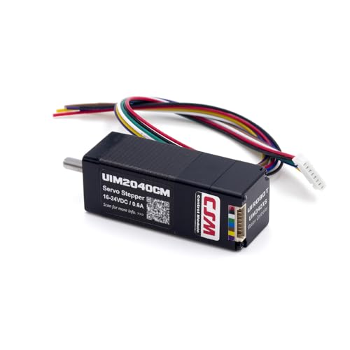 NEMA 11 Integrated Servo Stepper Motor with Built-in Multi-Turn Absolute Encoder,Closed Loop Servo Motion Controller and Driver,CAN Bus,High Speed 3000RPM,Max0.16Nm,0.7A,16-24VDC(UIM2852CA) - style: Absolute Multi-Turn Encoder