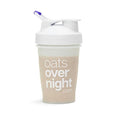 Oats Overnight BlenderBottle – Shaker Cup with Secure Pop Cap & Fill Line, Dishwasher Safe – Mixing Cup, Protein Shakes, Oatmeal, Breakfast On-the-Go & Travel - color: Purple