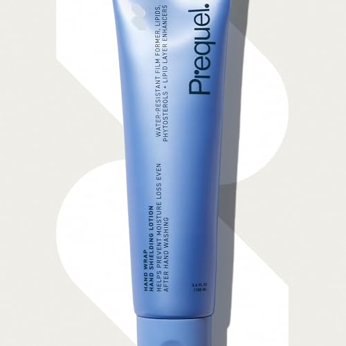 Prequel Skin Hand Wrap, Hand Cream for Dry Cracked Hands. Deep Nourishing Moisturizing Formula. Non-Greasy Balm for Women and Men. Unscented Skincare with Moisture Lock Formula. 3.4oz - size: 3.4 Fl Oz (Pack of 1)