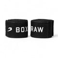 BOXRAW Boxing Hand Wraps - Hand Wraps for Boxing & MMA - Professional Elasticated Bandages with Wrist Support - Quick and Easy Application - Free Carry Case