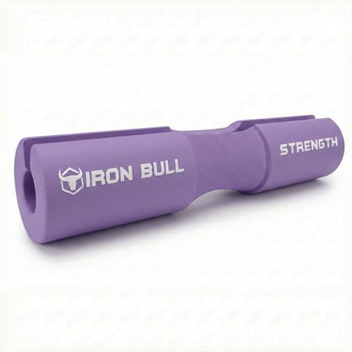 Advanced Squat Pad - Barbell Pad for Hip Thrusts, Squats & Lunges - Neck & Shoulder Squat Bar Pad Cushion Support Foam for Extra Comfort - color: Lavender