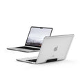 [U] by UAG Designed for MacBook Air 13" Case M5 2026 M4 2025 M3 2024 M2 2022 - Translucent Durable Lightweight Impact Resistant Laptop Protective Cover, Lucent Ice/Black - color: Ice/Black