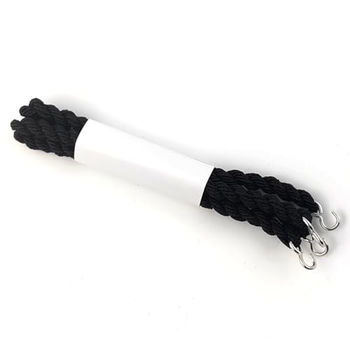 RONYOUNG 14PCS Elastic Boot Straps Military Leg Straps Blousing Garters with Metal Hooks for Navy Army Air Force - color: Black