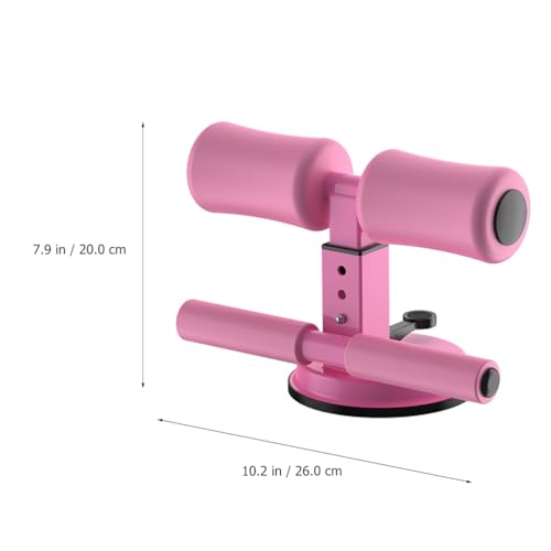 INOOMP Sit up Equipment Dual Pole Ab Trainer Sit up Assistant Device for Abdominal Exercise Crunches Aid Home Fitness Training Auxiliary Device Portable Floor Push up Bar