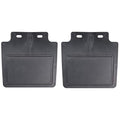 AB Tools Pair Small Trailer Wheel Mudflap Rain Spray Suppression Caravan Mud Flap