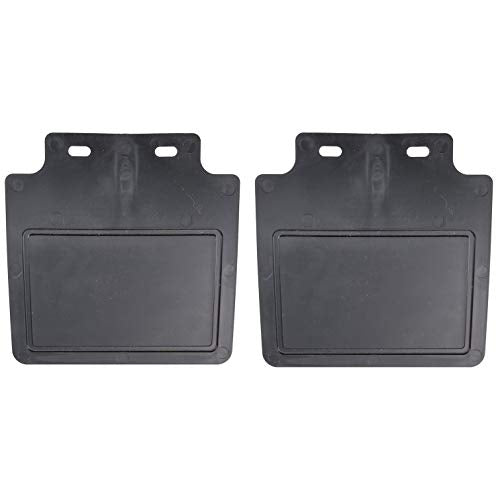 AB Tools Pair Small Trailer Wheel Mudflap Rain Spray Suppression Caravan Mud Flap