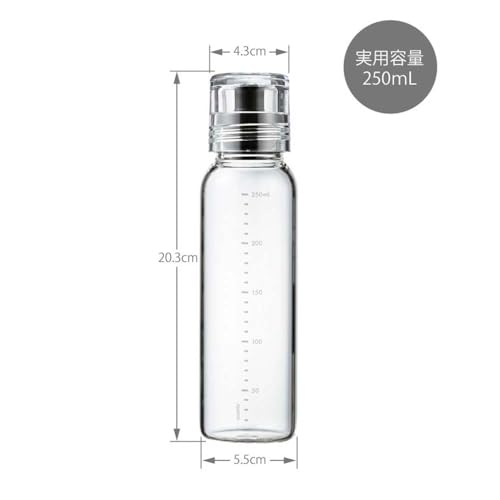 Hario Dressing Bottle, 250ml, Black - color: Black, size: 8.5 Ounces