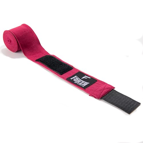 Forza Sports 180" Mexican Style Boxing and MMA Handwraps - color: Blood Red