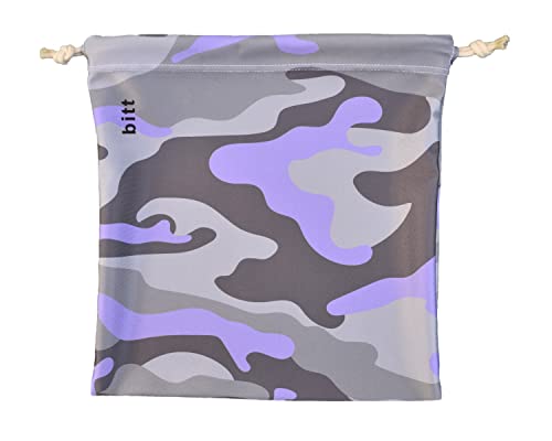 Bitt Sportswear Gymnastics Grip Bag, Camouflage for Girls Boys (Purple Camo) - color: Purple Camo