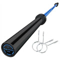 7FT Barbell Bar for Weightlifting & Power Lifting, Strength Training Bar Fits 2" Plates, 700lbs/1500lbs/500lbs Capacity, Bar for Home Gym, Squats, Curls, Snatch Clean Jerk - color: Blue