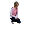 Power Weighted Vest for Fitness, Osteoporosis & Sensory, 5lbs (Pink, S)