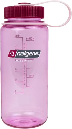 Nalgene Sustain Tritan BPA-Free Water Bottle Made with Material Derived from 50% Plastic Waste (using ISCC certified mass balance), 16 OZ, Wide Mouth, Cosmo (Pack of 6) - color: Cosmo, size: 16.9 Ounces (Pack of 6)