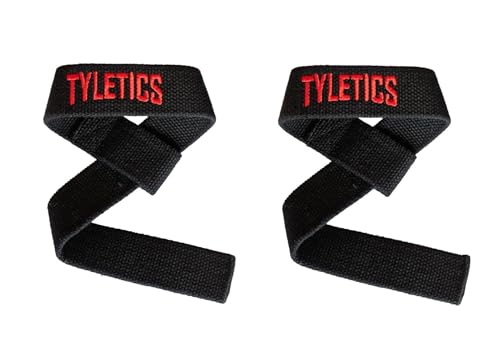 Minimalist Cotton Lifting Straps – Heavy Duty Deadlift Straps with Reinforced Stitching