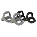 TRX YBell Neo Series 3-in-1 Kettlebell, Dumbbell and Push Up Bar Workout Equipment | Commercial Grade Neoprene Coated Surface | Perfect for Strength Training & Conditioning Workouts | Bundle - size: 15.8lbs 4-Piece Kit