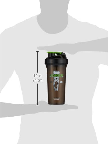 Smartshake Lite Justice League Protein Shaker Bottle 800ml – DC Comics Water Bottle, Leakproof BPA Free Gym Shaker Bottle for Protein Shakes And Protein Powder - Joker Logo - style: The Joker