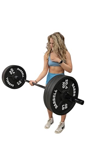 Barbell Bar Prop, Lightweight Fake Olympic Bar for Fake Weight Plates, Fitness Photo Shoot, Gym Marketing, Vendor Booth, Film Set and Prank Barbell Prop