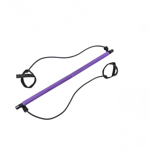 Stretched Fusion Multi-Functional Pilates Bar, Purple | For Home - color: Púrpura