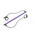 Stretched Fusion Multi-Functional Pilates Bar, Purple | For Home - color: Púrpura