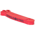 Serious Steel Fitness 37" Resistance Training Bands (Portable Exercise Band System Training Bands- Great for Individuals Looking for Tension Throughout The Exercise) - color: #2 Red (10-50 lbs.)