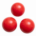 Red Practice Squash Balls 3 Pack High Bounce Reflex Ball for Beginners Reaction Ball Racquetball Training