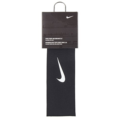 Nike Fury Headband, 2.0 - color: Black/White