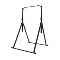 Pull Up Bar, 440lbs Triangular Pull Up Station, Adjustable Multifunction Dip Bar Stand Gym Strength Training Equipment w/Triangular Legs for Gyms Sports Centers & Home