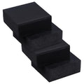 Homoyoyo 4pcs Home Furniture Cushion Exercise Mats for Floor Thick Rubber Shock Absorber Pad for Couch Pads