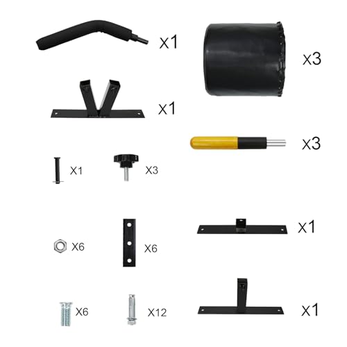Wing Chun Dummy - Adjustable Wooden Wing Chun Dummy Arms & Leg - Space Saving Mook Jong for Home Gym, Kung Fu, and MMA Training - color: Wall Mount Model