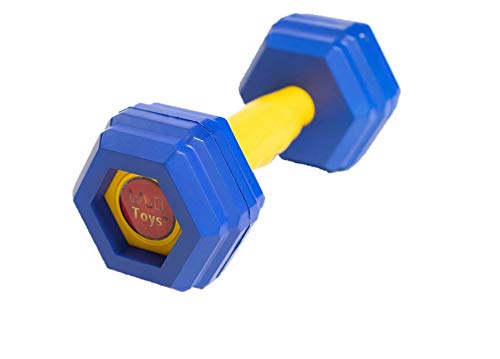 WOD Toys® Dumbbell Mini - Kids Classic Hex Dumbell Toy Weight with Ergonomic Handle - Safe, Durable Fitness Toys for Kids Fitness Participation - Kid Gym Workout and Exercise Equipment for Toddlers and Children