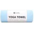 Eunzel Hot Yoga Towel Non Slip Yoga Mat Towel Non-Slip Sweat Absorbent Towel for Hot Yoga, Pilates and Workout 72" x 26.5", Blue - color: Blue