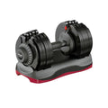 ATIVAFIT Adjustable Dumbbells Set, 5–88LB Quick Adjust Free Weights with Double Safety Lock & Anti-Slip Steel Handle, Space Saving Home Gym Equipment for Full Body Strength Training - color: 66LBS-Red, size: Single