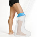 Asunby Cast Covers for Shower Half Leg,Waterproof Cast Cover for Showering, Cast Protector for Shower Leg Adult, Shower Boots for Foot after Surgery, Ankle, Foot - size: Adult Leg-Half