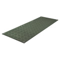 Checkers Ground Protection Mat, 1/2 in Thickness, High Density Polyethylene, Black AM38-1 Each - color: Black, size: 96"L x 36"W x 0.5"Th