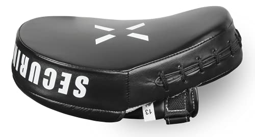 Punching Mitts for Boxing Leather Curved Punch Mitts Men & Women MMA Training Equipment Muay Thai Sparring Training Mitts MMA Hitting Pads Available Multiple Colors - color: White
