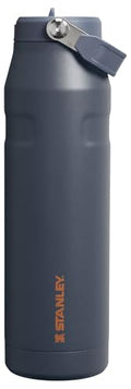 Stanley IceFlow Flip Straw 2.0 Water Bottle 36 oz | Built-In Straw with Larger Opening | Lightweight and Leak Resistant | Insulated Stainless Steel | BPA-Free | Twilight - color: Twilight, size: 36 Ounces