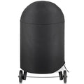 NEXCOVER Round Grill Cover - 34” Dia by 41”H BBQ Cover, Dome Smoker Cover, Waterproof &UV Resistant Barbeque Grill Cover for Outdoor Grill, Compatible for Char-Griller Akorn Kamado Grills - size: Round 34"Dia