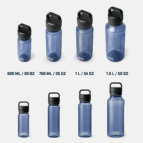 YETI Yonder Water Bottle with Yonder Chug Cap, Lightweight, Leakproof and BPA-Free - color: Clear, style: 34oz
