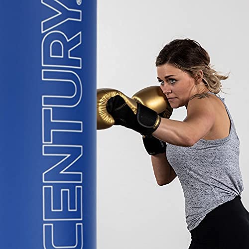 Century Wavemaster XXL | Freestanding Punching Bag with Base | Heavy Bag Boxing Martial Arts Kickboxing Bag | Optimal Strength and Cardio Training Bag - color: Blue