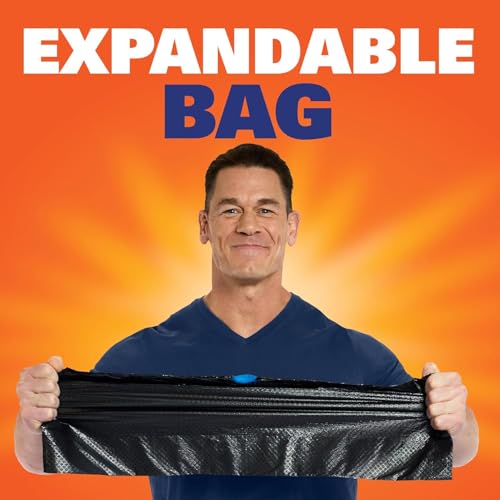 Hefty Ultra Strong Multipurpose Large Trash Bags, Black, Unscented, 30 Gallon (14 Count (Pack of 3)) - size: 14 Count (Pack of 3)