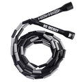 VIPER Beaded Jump Rope – 10ft Adjustable Skipping Rope with Durable PE Beads & Non-Slip Handles for Boxing, CrossFit, MMA, Cardio Fitness Training, Speed & Endurance Workouts Indoor & Outdoor