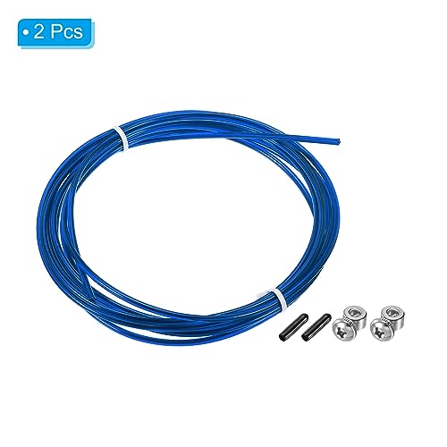 PATIKIL Speed Jump Rope Replacement Cable, Professional Skipping Rope Steel Wire Replace for High Speed Jump Ropes - color: Blue